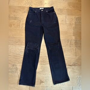 We The Free black distressed jeans 30 new condition